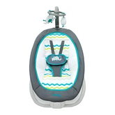 Cotton Rocker and Bouncer Baby Fold Up Rocker - Blue